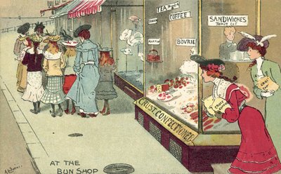 À la boutique de brioches - Albert Jnr. Ludovici